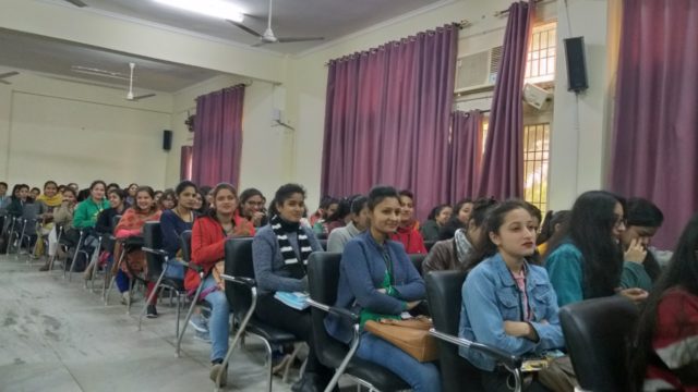 Lecture with Chandigarh university students on Talent Development