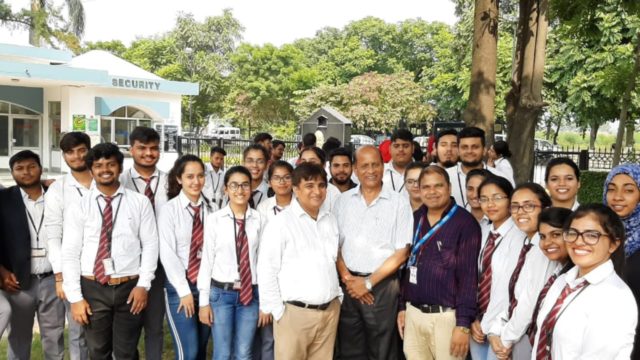 Industrial Tour arranged by IChrom for Chandigarh University students