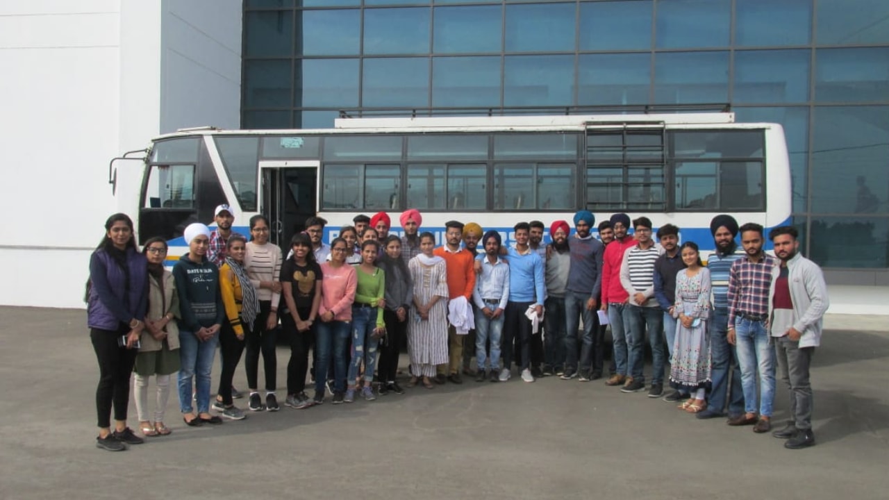 Industrial Tour arranged by IChrom for Punjabi University M.Pharma students
